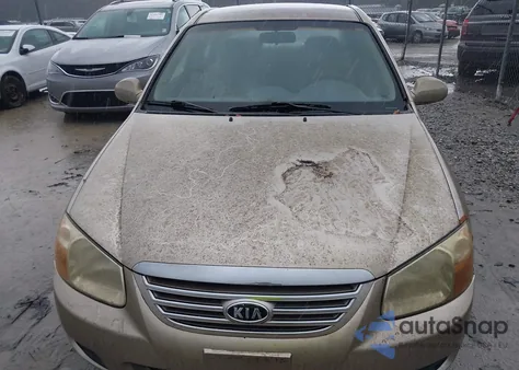 2007 Kia Spectra Ex из США, поврежденный, VIN KNAFE121375386446